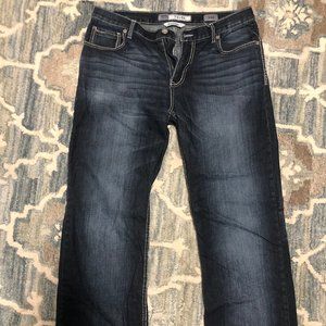 Men's Buckle (BKE) Boot Cut Tyler Dark Wash Jeans